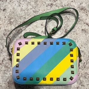 Steve Madden Multicolor Studded Crossbody Bag